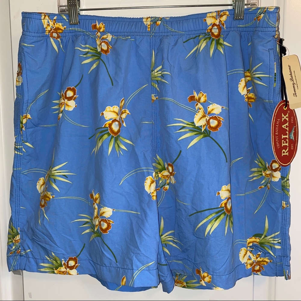 TOMMY BAHAMA Vintage Relax Collection 6 inch Swim Trunks - NWT